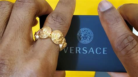 Versace Ring Unboxing 